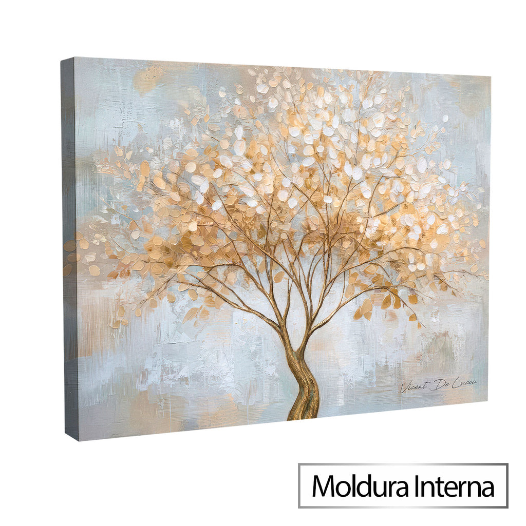 Single-frame presentation of a contemporary botanical-inspired artwork