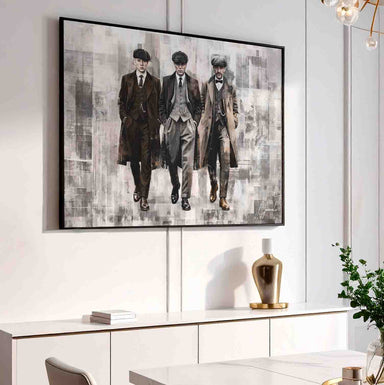 Peaky Blinders Grid Art - Vintage Movie Wall Art for Mancave - Image 7