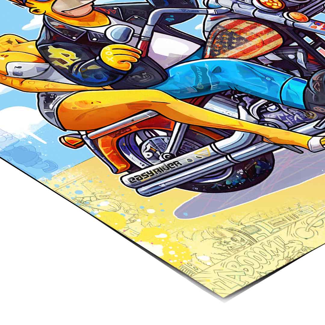 Poster suitable for modern urban living rooms, entertainment spaces, and pop culture walls.
