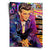 James Bench poster featuring a James Dean-inspired figure in bold pop art style with neon purples and blues on a dark background