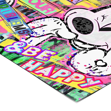 Cheeky urban pop art poster suitable for modern living spaces