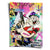 Popeye pop art wall print featuring Popeye with pipe, Olive Oyl, crown, anchor, and bold POPEYE and FIGHT CLUB text in neon colors.