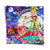 Vibrant Pop Art Graffiti poster featuring a Little Prince-inspired figure with crown and colorful coat, a LV-pattern fox, a white rose, a lamb, and an airplane with bold graffiti text.