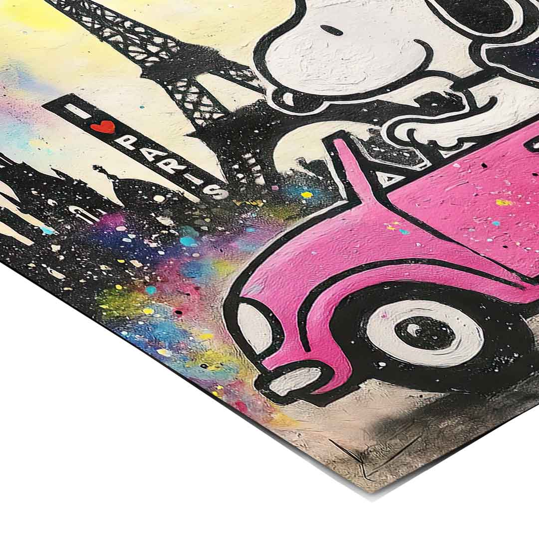 Bright, comic-inspired pop art suited for kids' rooms