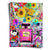 Pink Chanel No.5 bottle with Snoopy in Joe Cool sunglasses beside Woodstock in a vivid Pop Art collage.