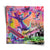 Tom & Jerry pop art wall print featuring Tom skateboarding in a hip-hop style wearing a Supra cap and gold chain