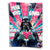 Darth Vader pop art wall art poster with glowing pink heart