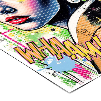 Modern eclectic living room wall art ready to hang