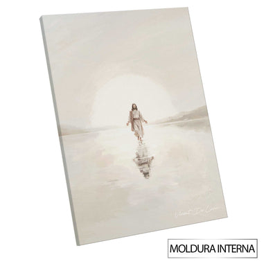 Minimalist Christian wall art from the Miracle Painting on the Waters collection
