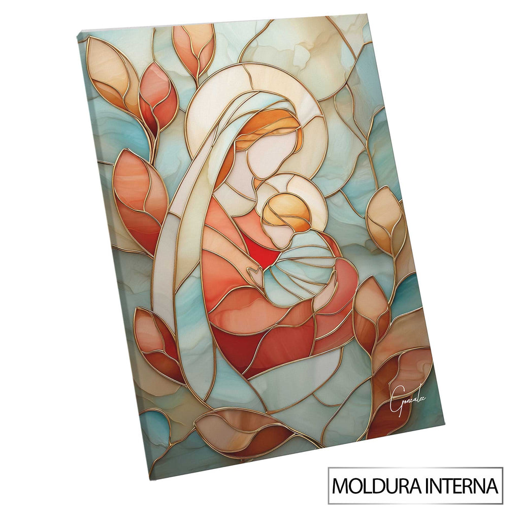 Boho-inspired religious wall art for transitional decor.