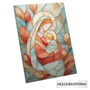 Boho-inspired religious wall art for transitional decor.