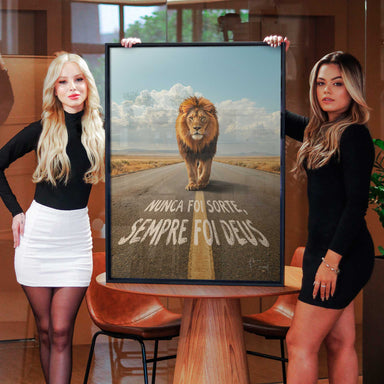 God-Guided Painting - Lion Wall Art for Religious, Motivational Decor - Image 6