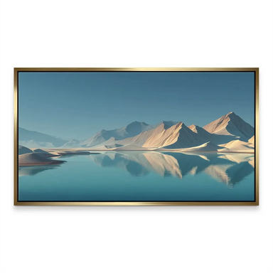 Silent Horizons Canvas Print - Minimalist Serene Horizon Artwork - Image 6
