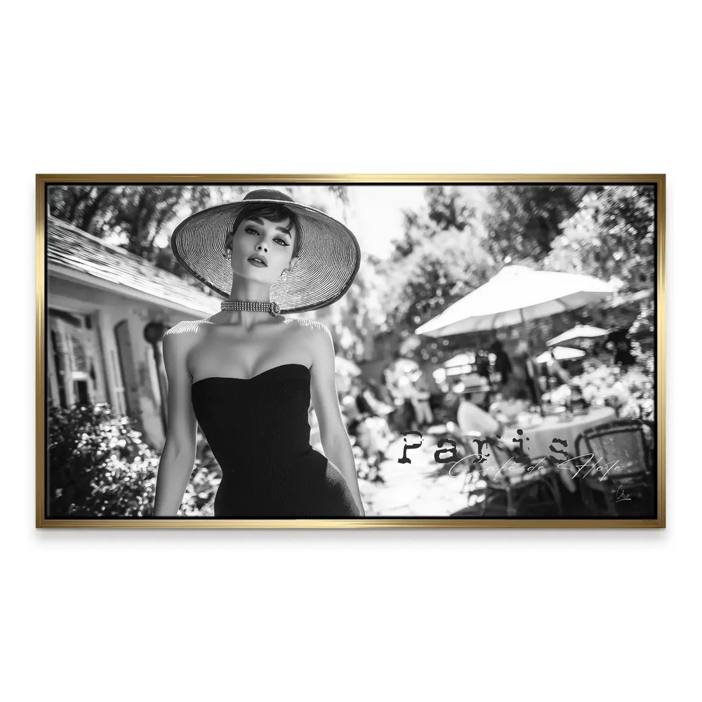 Audrey Hepburn Summer Style Canvas Print - Woman Wall Art - Image 6