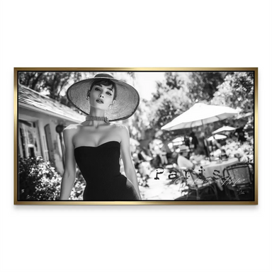 Audrey Hepburn Summer Style Canvas Print - Woman Wall Art - Image 6