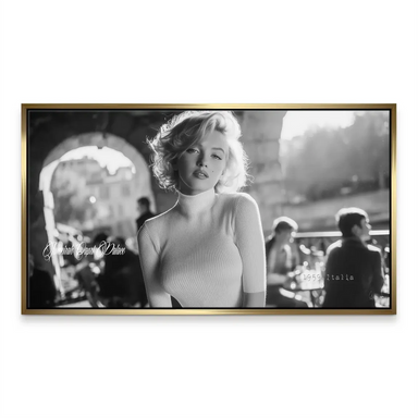 Marilyn Monroe Italy Canvas Wall Art - Image 7