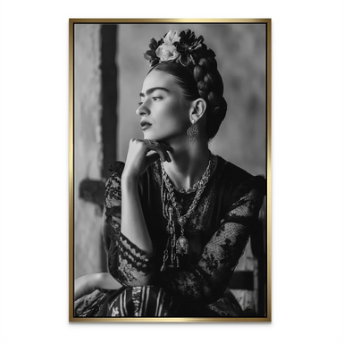 Frida-Inspired Longing Canvas Art - Vintage Boho Wall Decor - Image 6