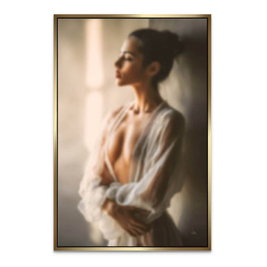 Central figure illuminated by left-diffused light