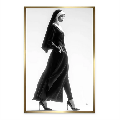 Contemporary fashion photography art with empowerment theme