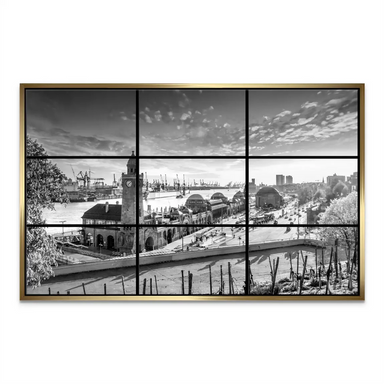 Architectural textures and geometric lines creating a modern urban landscape.