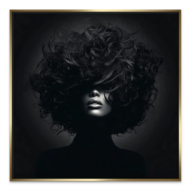 Square-format canvas print styled for contemporary bedrooms and living rooms.