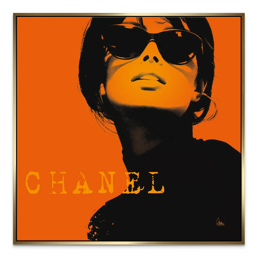 Chanel Glam Canvas Wall Art - Image 7