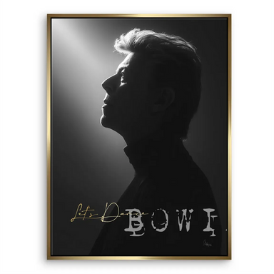 David Bowie Dance Canvas Wall Art Black and White Portrait - Image 5