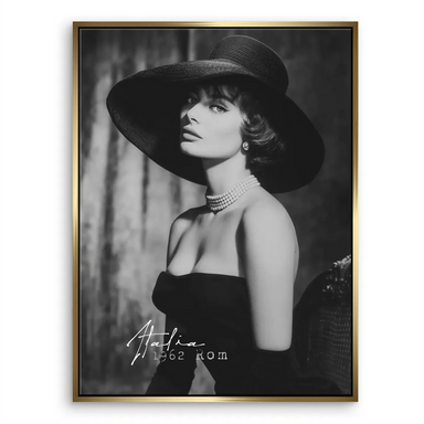 Elegant portrait suitable for modern or minimalist decor