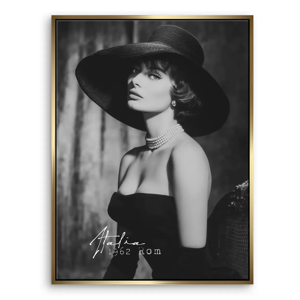 Elegant portrait suitable for modern or minimalist decor