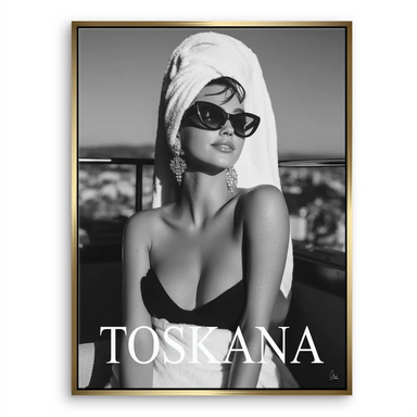 Minimalist black-and-white wall art with a chic, modern aesthetic