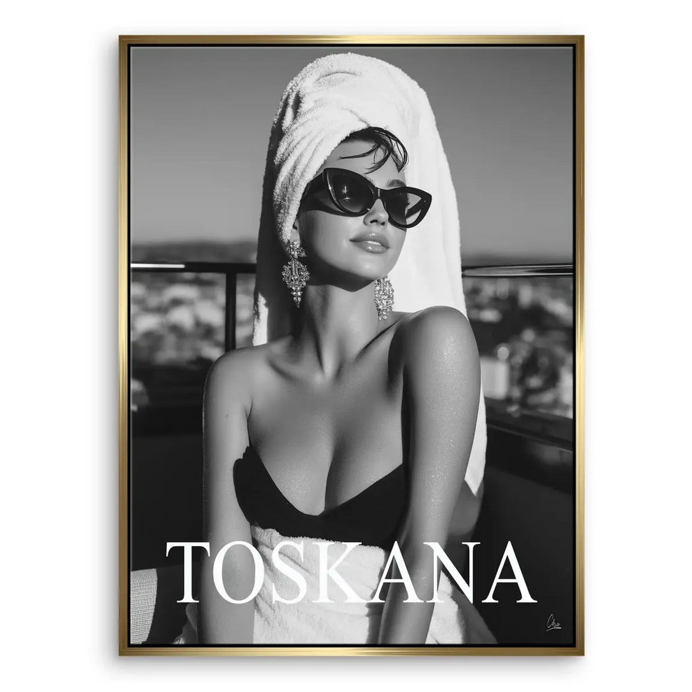 Minimalist black-and-white wall art with a chic, modern aesthetic