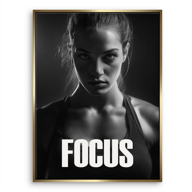 Focus Athlete Canvas Art - Wall Art for Gym & Home Office - Image 6