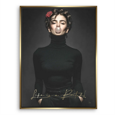 Frida Kahlo Rebel Canvas Art - Pop Art Wall Decor - Image 8