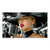 Midnight Jazz canvas print featuring a glamorous woman with a wide-brim black hat and vintage microphone in a film noir setting.