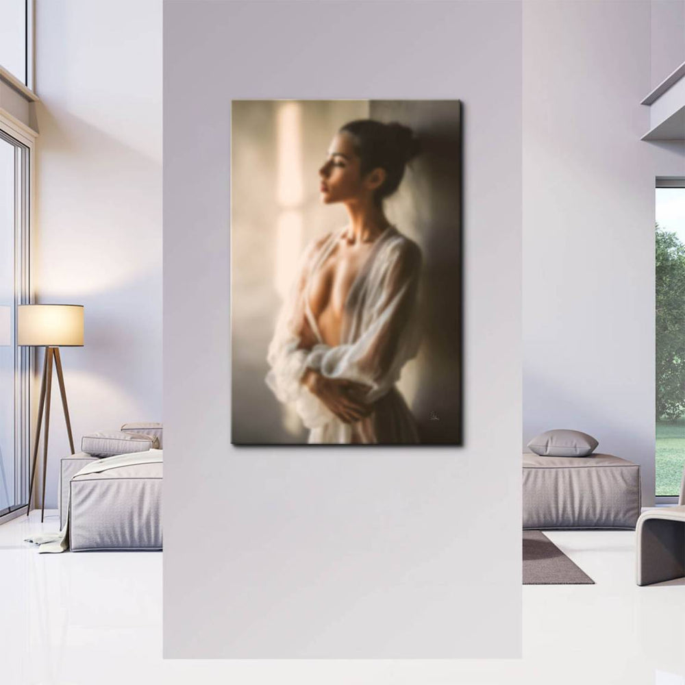 Boho wall art with romantic mood