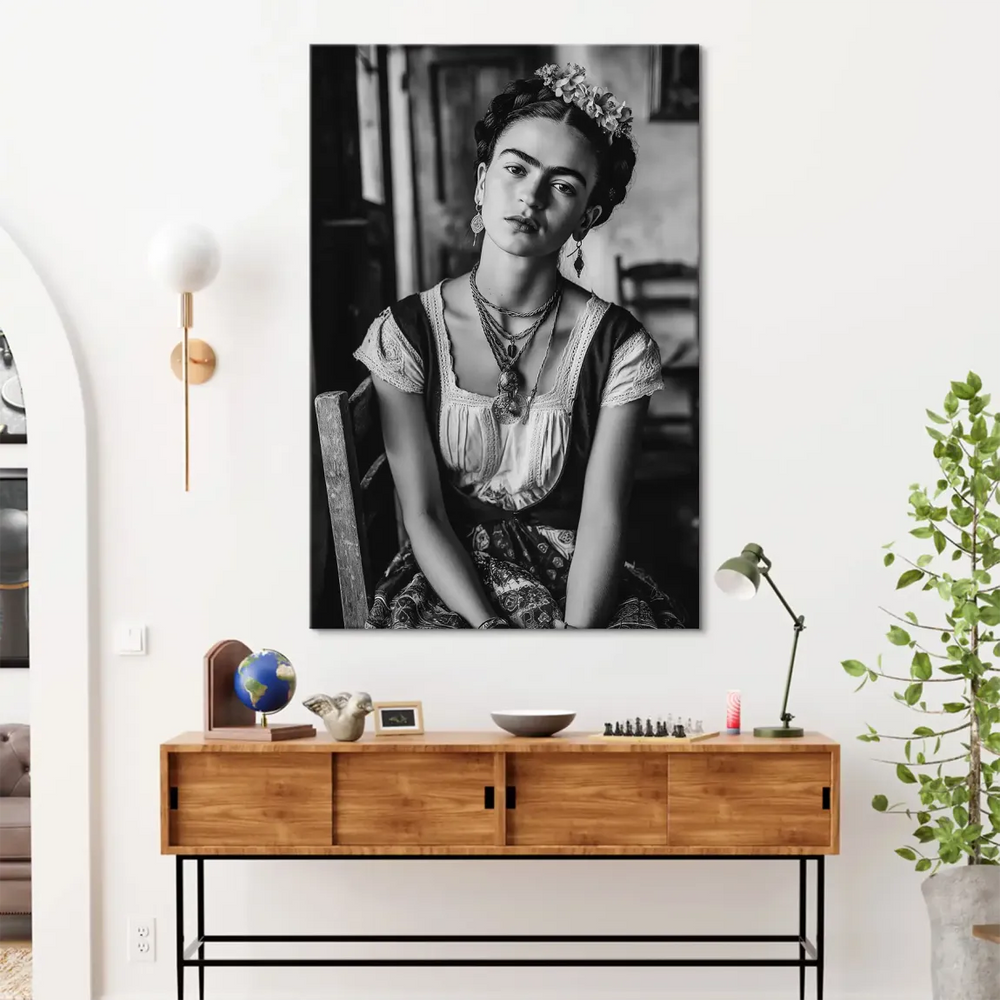 Frida's Peace Canvas Picture on canvas wall art