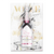 Champagne Glam canvas print featuring Moët & Chandon Rosé bottle on Vogue-style cover with black and gold brushstrokes and pink splatters.