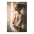 Sensual woman canvas art in soft-focus portrait style