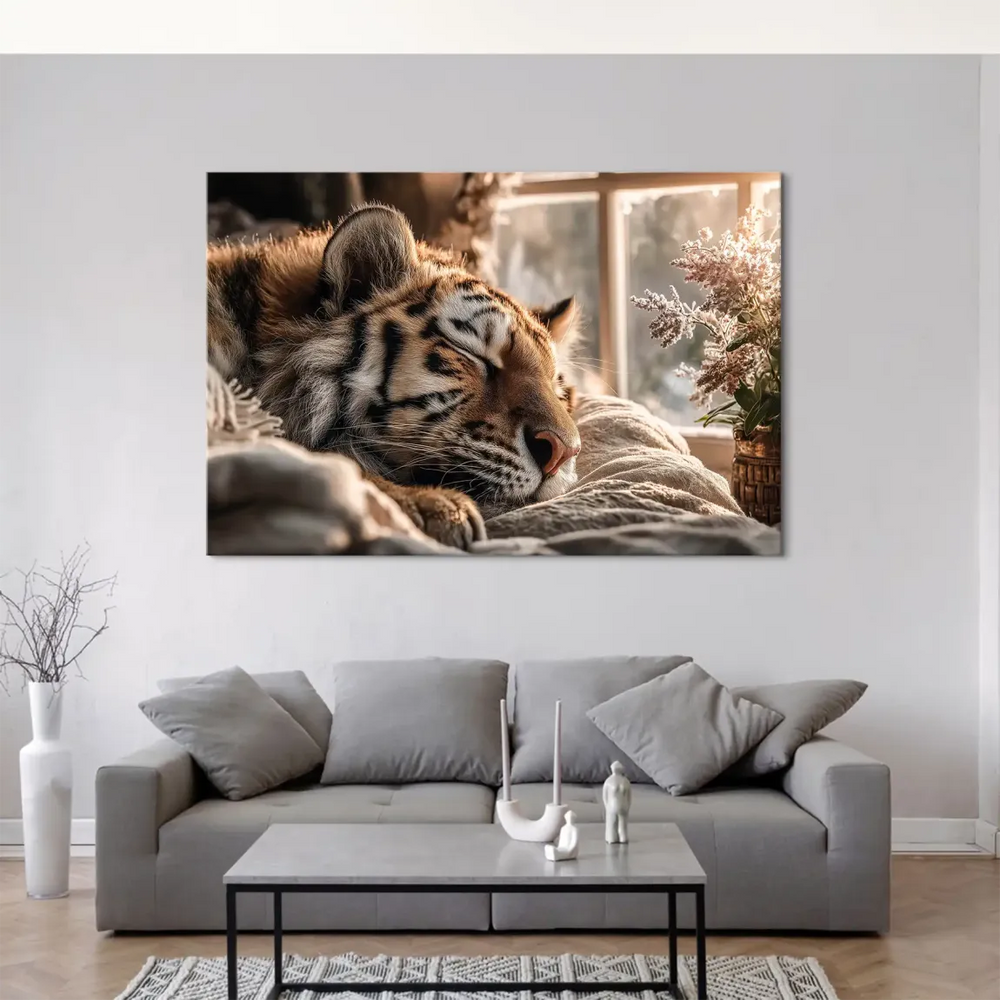 Calm, cozy wildlife wall art suitable for bedrooms and living rooms
