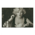 Marilyn Monroe pasta portrait on canvas print in sepia tones