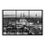 Black-and-white panoramic view of Cologne at night with the illuminated Cologne Cathedral across the river.