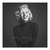 Marilyn Monroe black-and-white portrait on canvas with a gold handwritten quote and signature.