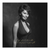 Black and white Sophia Loren portrait canvas print with gold quote