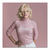Pop art canvas featuring Marilyn Monroe reimagined as Barbie with a pink background.