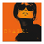 Chanel Glam canvas wall art featuring a stylish woman wearing sunglasses against an orange background with a Chanel logo