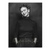 Frida Kahlo monochrome portrait canvas wall art with quiet smile