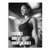 Black and white fitness wall art featuring a determined woman in athletic wear