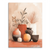 Terracotta Grace canvas wall art featuring an arrangement of ceramic pots and vases in warm terracotta and burnt orange tones on a neutral surface.