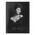 Black and white canvas print of Sophia Loren smiling in vintage Hollywood glamour