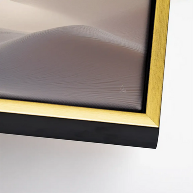 Contemporary wall art featuring tranquil desert horizon and soft gradients.